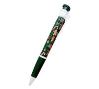 Cartoon-style Push-button Christmass Peen, 28.5 cm Long, Giant Christmas Pen, Christmas Pen Retractable | Perfect For Student Christmaas Or As Stuffing For Christmass Party Gift Bags