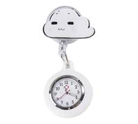 Cartoon Style Silicone Nurse Speak Watch Surveillance Medical Field Clock for Hospital Clinic Laboratory Nurses and Medical Students, D