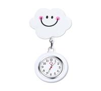 Cartoon Style Silicone Nurse Speak Watch Surveillance Medical Field Clock for Hospital Clinic Laboratory Nurses and Medical Students, E