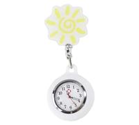 Cartoon Style Silicone Nurse Speak Watch Surveillance Medical Field Clock for Hospital Clinic Laboratory Nurses and Medical Students, a