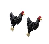 Cartoon Styles Chicken Ear Pins Allergy Resistant Alloy Crafted Dangle Earrings for Sensitive Skin and Long Use Alloy Chicken Earrings