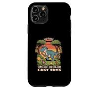 Cartoon T-Rex Lost Toys Retro Forest Not All Who Wander Case for iPhone 11 Pro