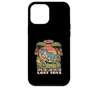 Cartoon T-Rex Lost Toys Retro Forest Not All Who Wander Case for iPhone 12 Pro Max