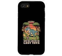 Cartoon T-Rex Lost Toys Retro Forest Not All Who Wander Case for iPhone SE (2020) / 7 / 8