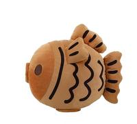 Cartoon Taiyaki Fish Plush Toy Doll - 35cm Soft Stuffed Animal Plush Doll, Japanese Style Cute Dessert-Shaped Pillow Plush for Bed, Couch, Kids Room, Decorative Cushion Toy