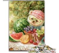 Cartoon Teddy Bear 1000 Pieces Jigsaw Puzzle For Adults Teens, Challenging Game And Family Play Parent-child Interaction (50x75cm)