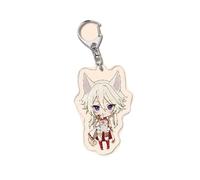 Cartoon The Eminence in Shadow Keychain Shadow Delta Epsilon Backpack Ins Accessories Anime Peripheral Pendants