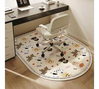 Cartoon-themed Office Mats And Children’s Study Chairs With Multi-functional Protective Pads(Dachshund,120 * 90cm)