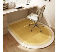 Cartoon-themed Office Mats And Children’s Study Chairs With Multi-functional Protective Pads(Yellow,120 * 100cm)