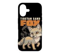 Cartoon Tibetan Sand Fox Breed Animal Lover Cute Foxes Case for iPhone 17