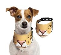 Cartoon Tiger Dog Bandanas-Washable Dog Kerchief for Small to Large Pet Scarf for Girl Or Boy, Pet Accessories