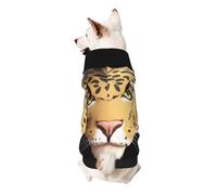 Cartoon Tiger Dog Hoodie - Soft & Breathable Pet Clothes for Small to Large Dogs, Stylish and Comfortable Dog Clothes