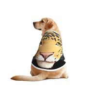 Cartoon Tiger Pet T-Shirts for Dogs-Dog Clothes for Large and Medium Dogs, Comfortable Dog Shirts, Perfect for Daily Wear