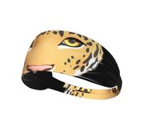 Cartoon Tiger Sports Head Tie for Men and Women-Headband Karate Tie Back Sweat Wicking Workout Head Band,Perfect for Running