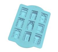 Cartoon Train Silicones Molds Vehicle Car Cake Resins Baking Nonstick Baking Dessert Tool Train Molds for Cake Chocolate