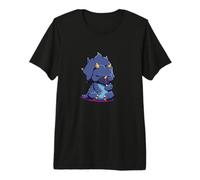 Cartoon Triceratops Premium T-Shirt