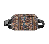 Cartoon Trucks Motorcyles Small Fanny Waist Pack with Adjustable Strap for Workout Running Hiking, Sunflowers Honey Bees Gnomes, One Size