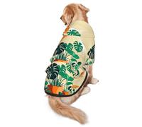 Cartoon Turtle Back Bamboo M Dog Hoodie Warm and lightweight suitable for pets to wear in autumn and winter
