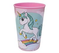 CARTOON Unicorn 260ml Reusable Plastic Kids Tumbler