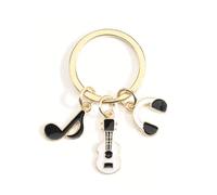 Cartoon Violin Music Note Keychain Cute Earphone Bag Charm, Travel Accessories, Teacher Gifts, Inspirational Women Gifts, Girlfriend and Friend Gifts for Women, Unique Birthday Presents (Music3)