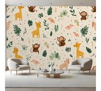 Cartoon Wallpaper 150 x 105 cm Children's Room Decorative Photo Wall Murals | Photo Wallpaper Peel and Stick Wall Murals, Large Photo Wallpaper for Living Room Bedroom Dormitory Hotel Themed Rooms