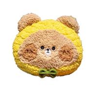 Cartoon Warm Hand Pillow Can Be Inserted Into The Student Dormitory Hot Water Bag Plush Toy Fruit Animal Hand Cover Winter(Yellow)