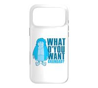 Cartoon What D'You Want Grandad Father's Day Case for iPhone 17 Pro Max
