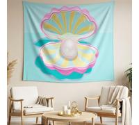 Cartoon Whimsical Wall Hanging Tapestry Aesthetic Sweet Romantic Wall Art Large Mural Decor Backdrop Blanket for Bedroom Living Room Decoration 100 x 150 cm
