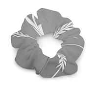 Cartoon White Arrow Hair Scrunchies for Women No Damage, Soft Elastic Hair Ties with Fashionable Printed Patterns, Satin Scrunchy Hairbands for Ponytail, Bun, Workout & Sleep