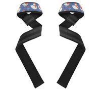 Cartoon White Cute Duck Navy Blue Fitness Lifting Straps 26" Anti Slip Pair of Gym Straps for Weightlifting, Bodybuilding, Strength Training venda para muneca de la mano