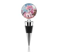 Cartoon Wine Stoppers Reusable Wine Bottle Stopper Decorative Champagne Stoppers Silicone Beverage Bottle Sealer Keep Fresh, Leakproof Wines Saver for Bar Party Decor