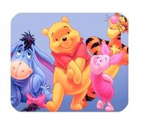 Cartoon Winnie the Pooh Personalized Custom Gaming Mousepad Rectangle Mouse Mat / Pad Office Accessory And Gift Design-LL691