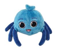 CARTOON Wiskey The Spider Plush Toy - Nursery Rhyme - Sound Cuddles, 20 cm, Blue - PTS59890