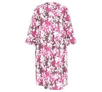 Cartoon Women's Summer Dress with Pattern, Cream/Rose, 18