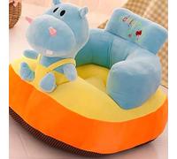 Cartoon Words for Children Soft Animal Chair That Jumps Toy for Boys and Girls, Ideal Birthday Party, Safe Pp Cotton Filling, 21.7 X 17.7 Inches, Blue (21.7in X 17.7in X 13.8in)