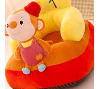 Cartoon Words for Children Soft Animal Chair That Jumps Toy for Boys and Girls, Ideal Birthday Party, Safe Pp Cotton Filling, 21.7 X 17.7 Inches, Blue (21.7in X 17.7in X 13.8in)