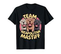 Cartoon Wrinkly Guard Pet Dog Breed Team Neapolitan Mastiff Value Graphic T-Shirt
