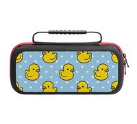Cartoon Yellow Duck Switch Carrying Case Hard Shell Pouch for Console Accessories Travel Carry Cases for Switch