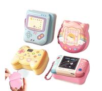 Cartoons Sticky Notepad - Adorable Memo Pads, Set of Four Self Adhesive Pages with Colorful Prints | Creative Stationery for Students Teachers Home Office School Desk Use