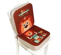 Cartoons Toddler Booster Seat for Dining Table Fashion Pattern 2 in 1 Non-Slip Heighten Chair Increasing Cushion Removable Washable High Quality Baby Booster Seat Cushion with Seat Belt,Lion,5+10cm