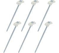 cartrend 10391 Caravan Fluorescent 24 cm Tent Pegs Caravan Tent Pegs Camping Camping Accessories Camping Pegs Pack of 6