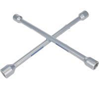 Cartrend 10870 4-Way Wheel Brace, Silver (17mm, 19mm, 21mm, 23mm)