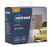 Cartrend 2x H1 12V 55W Super White Laser Xenon Look Effect Optics Halogen Bulbs