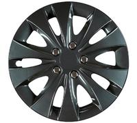 Cartrend 70289 Wheel trim set Storm, 16 inches, black - set of 4