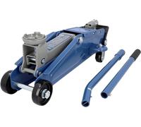 Cartrend 7740014 Hydraulic Trolley Lifting Jack 2 T, Black Blue