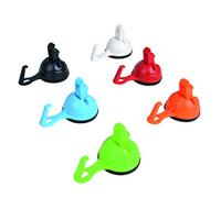 cartrend Caravan 10219 Suction Cup Hook 4 kg for Camping, Caravan, Motorhome, Suction Hooks, Pack of 1, Multi-Coloured