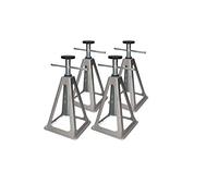 Cartrend Caravan Support Stand, Caravan Support Stand, Caravan Accessories, Motorhome Accessories, Set of 4, Aluminium, Maximum Load 900 kg