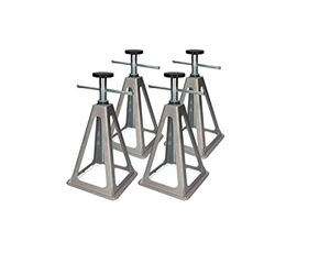Cartrend Caravan Support Stand, Caravan Support Stand, Caravan Accessories, Motorhome Accessories, Set of 4, Aluminium, Maximum Load 900 kg