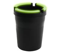 Cartrend Illuminated Windproof Car Ashtray Drink Holder With Lid, Black