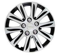 Cartrend Laredo 10628 Car Wheel Trims Set of 4 40.64 cm (16 Inches) Black/Silver